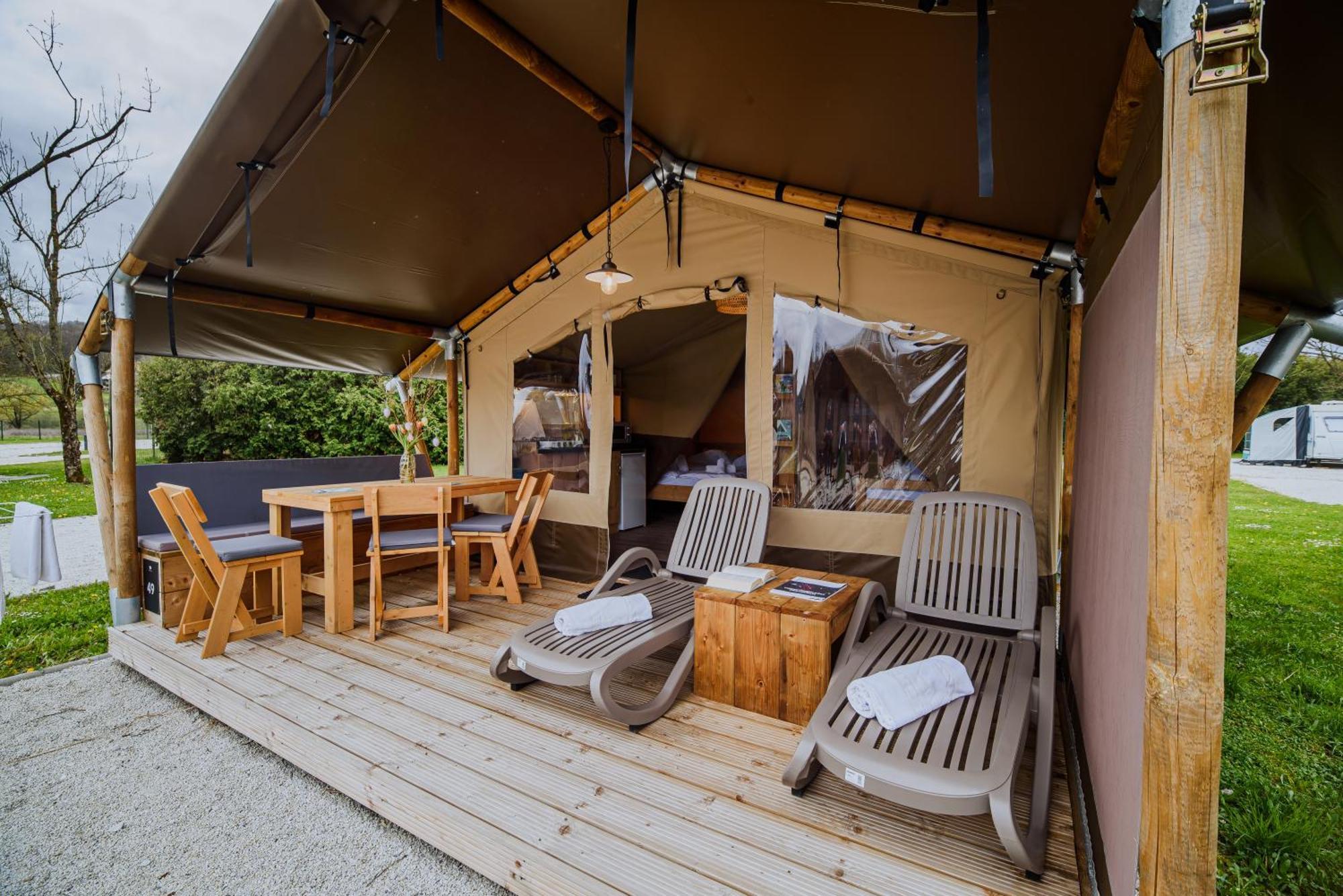 Glamping Tents In Tuhelj With Thermal Riviera Tickets Tuheljske Toplice Exterior photo