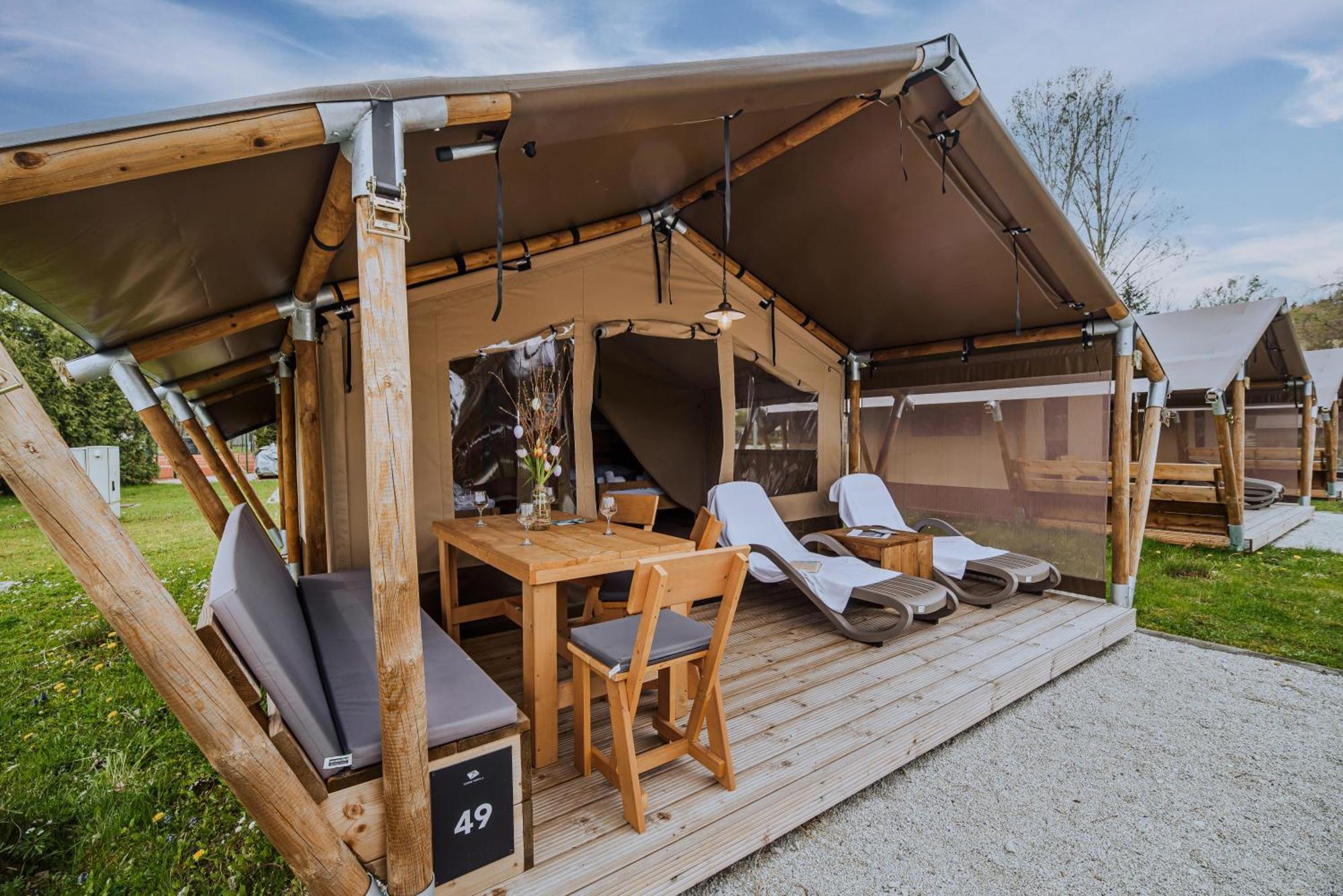 Glamping Tents In Tuhelj With Thermal Riviera Tickets Tuheljske Toplice Exterior photo